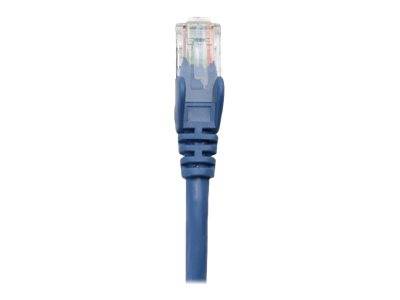 Intellinet Network Patch Cable, Cat6, 1.5m, Blue, Copper, U/UTP, PVC, RJ45, Gold Plated Contacts, Snagless, Booted, Polybag - Patch-Kabel - RJ-45