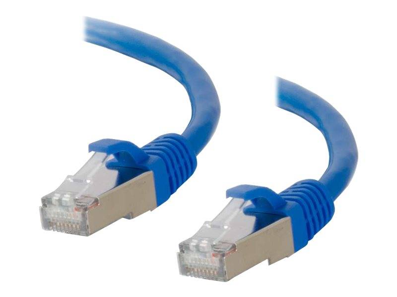 C2G Cat6a Booted Shielded (STP) Network Patch Cable - Patch-Kabel - RJ-45 (M)