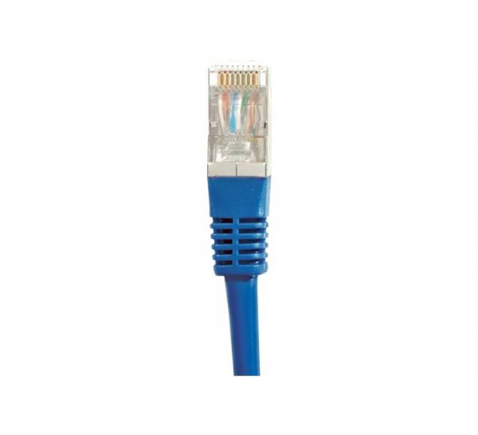 EXC 858318, 2 m, Cat6a, S/FTP (S-STP), RJ-45, RJ-45, Blau