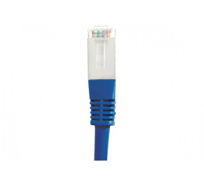 EXC 858318, 2 m, Cat6a, S/FTP (S-STP), RJ-45, RJ-45, Blau