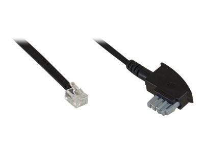 InLine - Telefonkabel - RJ-12 (M) bis TAE-N (M)