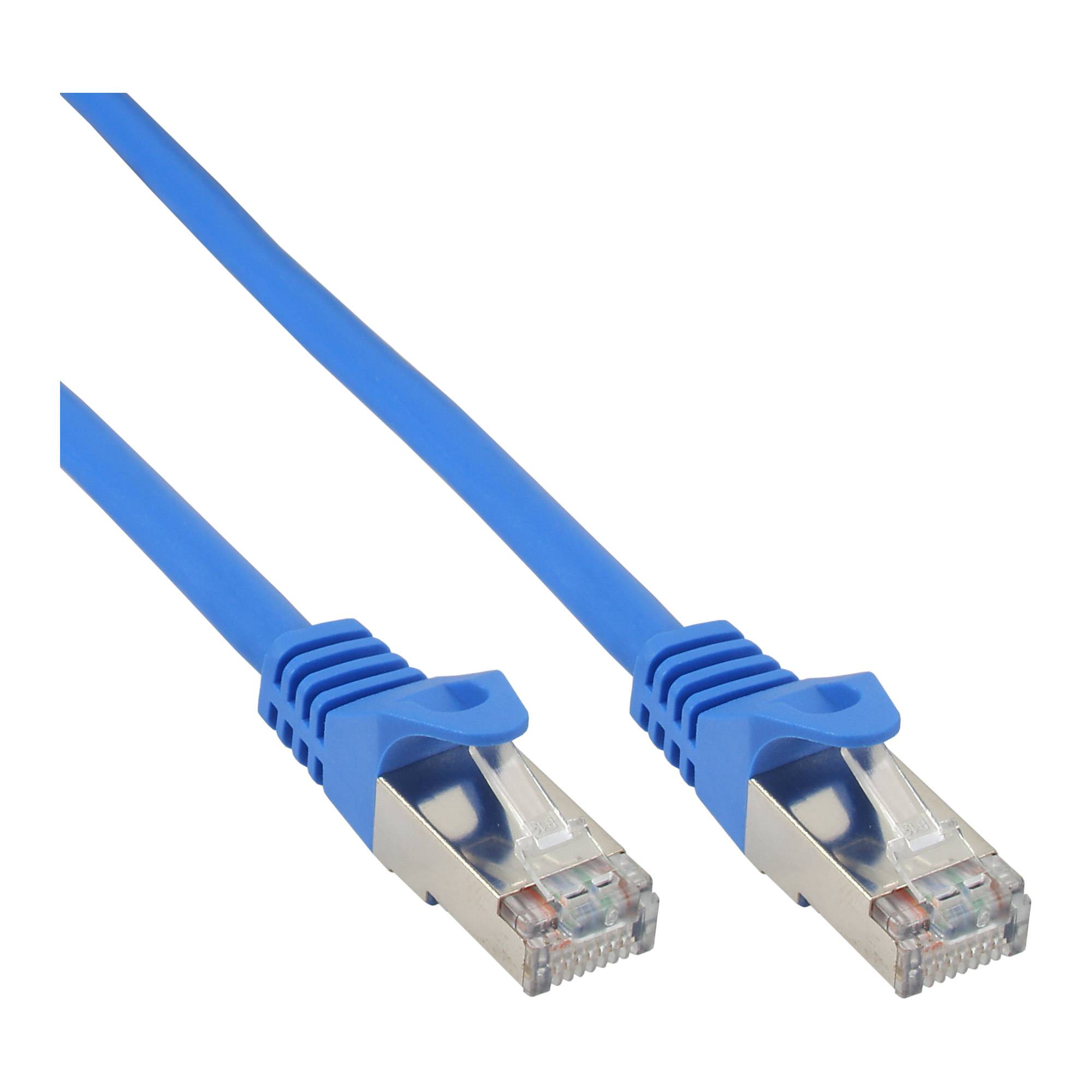 INLINE - Patchkabel - SF/UTP - Cat.5e - blau - 7,5m