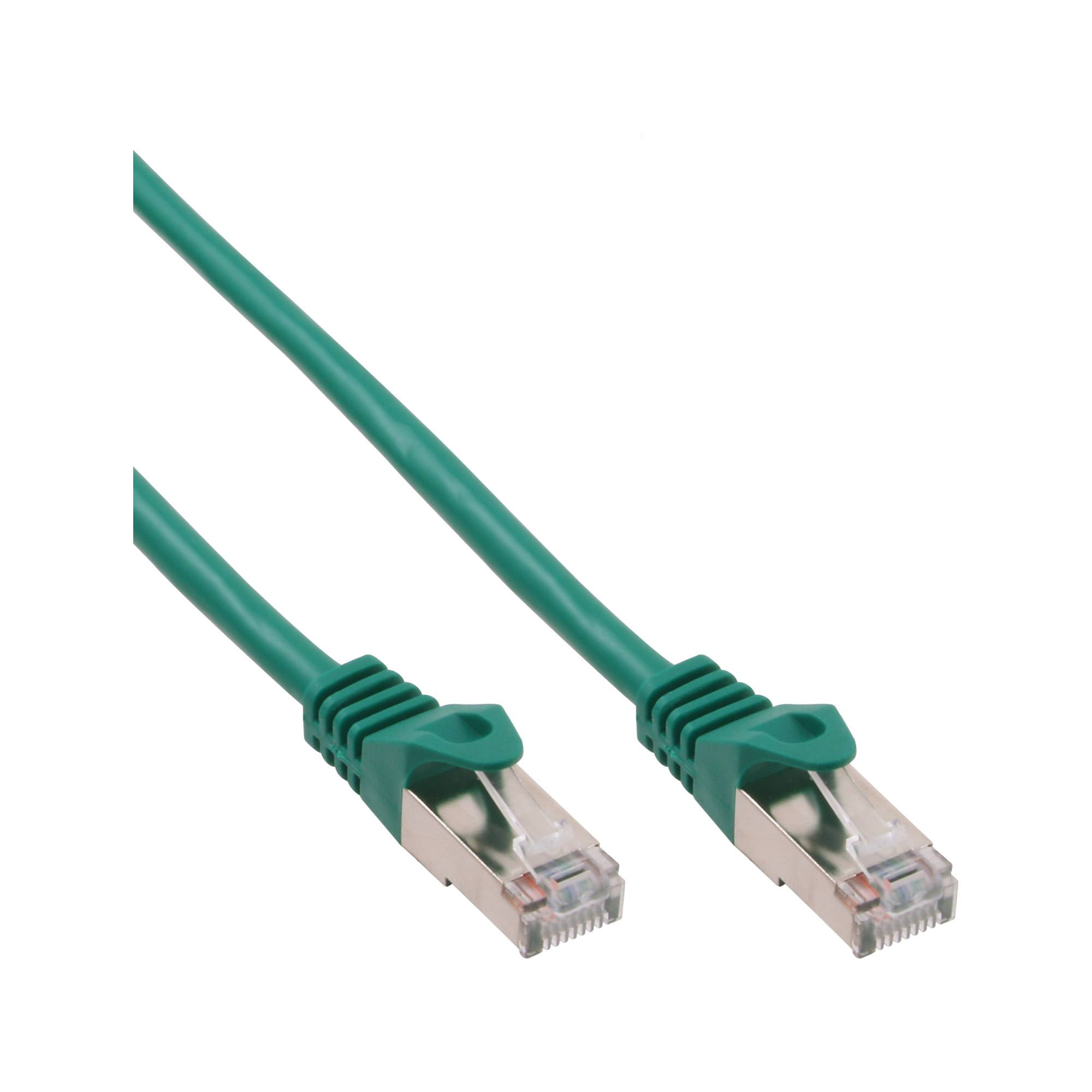 INLINE - Patchkabel - SF/UTP - Cat.5e - grün - 7,5m
