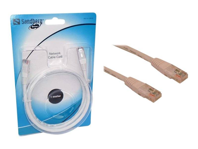 Sandberg SAVER - Patch-Kabel - RJ-45 (M) bis RJ-45 (M)