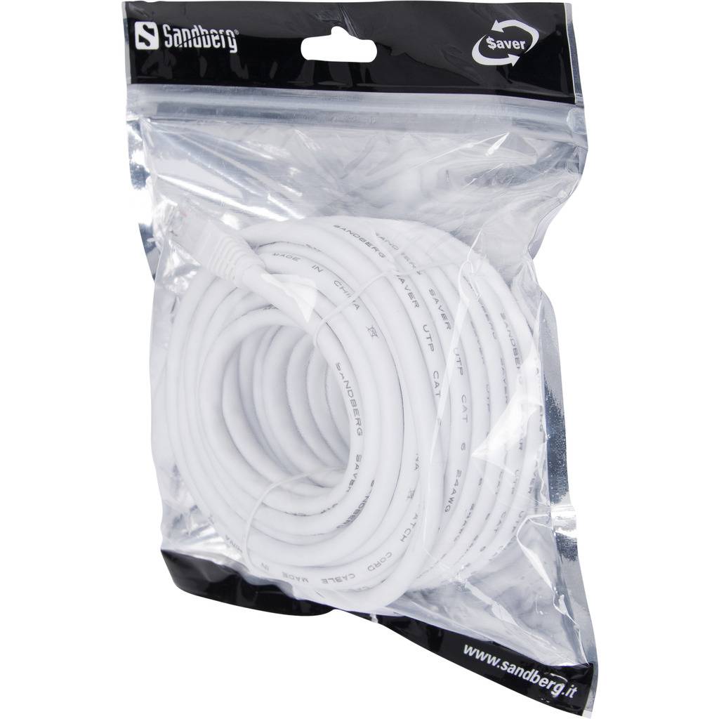 Sandberg SAVER - Patch-Kabel - RJ-45 (M) zu RJ-45 (M)