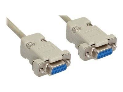 InLine - Nullmodemkabel - DB-9 (W) bis DB-9 (W)