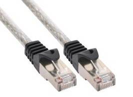 INLINE - Patchkabel - SF/UTP - Cat.5e - transparent - 2m