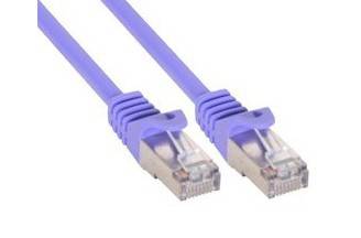 INLINE - Patchkabel - SF/UTP - Cat.5e - violett - 2m