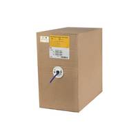 StarTech.com 1000 ft Bulk Cat6 Ethernet Cable - Stranded - CM-Rated for In-Wall Use - Cat 6 UTP Patch Cable - Blue (WIRC6PATBLRL)