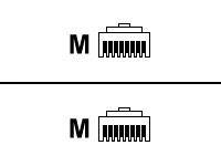 Cisco - ISDN BRI-Kabel - RJ-45 (M) bis RJ-45 (M)