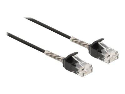 Delock Netzwerkkabel - RJ-45 (M) zu RJ-45 (M) - 5 m - UTP - CAT 6a - Schwarz