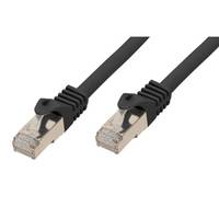 SHIVERPEAKS - S-Conn Cat. 7 S/FTP 20 m, 20 m, Cat7, S/FTP (S-STP), RJ-45, RJ-45, Schwarz