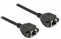 Delock - Netzwerkkabel - RJ-45 (W) schraubbar bis RJ-45 (W)