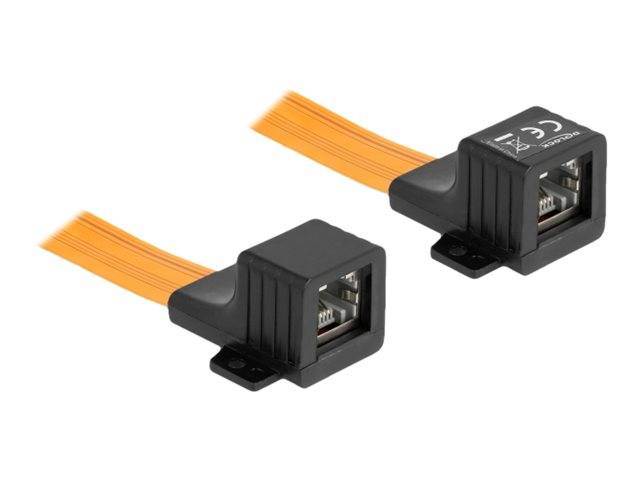 Delock - Netzwerkkabel - RJ-45 (W) schraubbar bis RJ-45 (W)