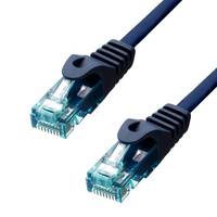ProXtend 6AUTP-0075BL, 0,75 m, Cat6a, U/UTP (UTP), RJ-45, RJ-45