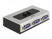 Delock Videoverteiler/-Switch - 2 x VGA - Desktop - Switch VGA 2 port manual bid