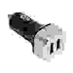 Realpower 2-Port USB car charger - Auto-Netzteil - 2400 mA - 2 Ausgabeanschlussstellen (2 x USB)