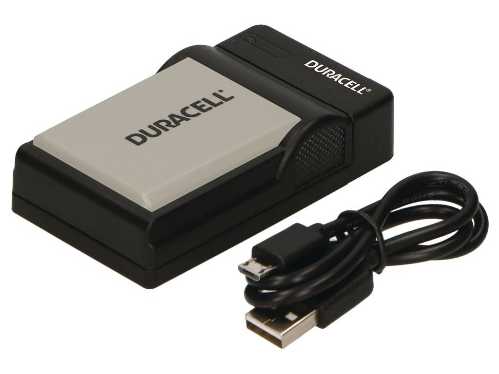 Duracell DRC5906, USB, Canon LP-E5, Schwarz, Indoor Batterieladegerät, 5 V, 5 V