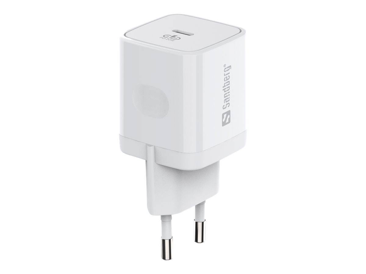 Sandberg - Netzteil - 20 Watt - 3 A - PD (24 pin USB-C)