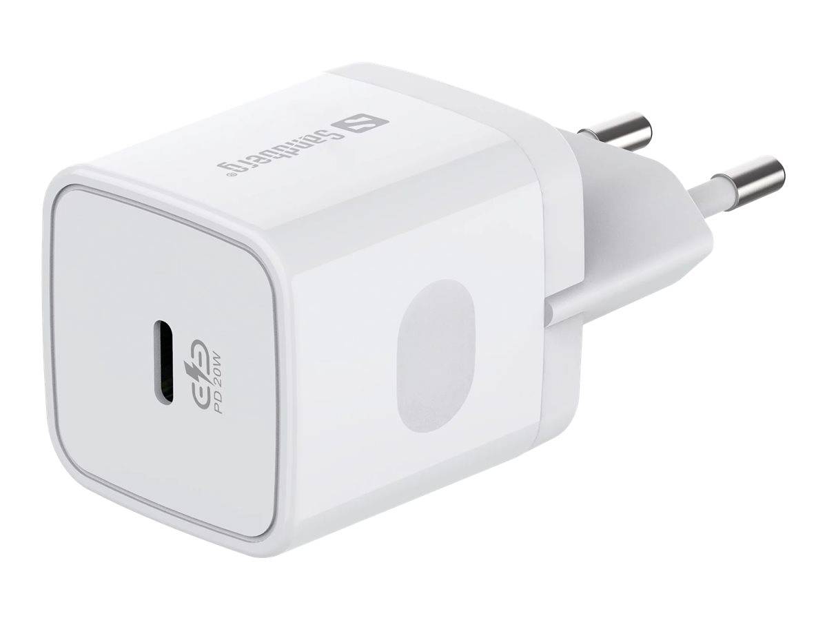 Sandberg - Netzteil - 20 Watt - 3 A - PD (24 pin USB-C)