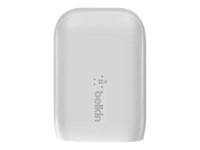 Belkin BoostCharge - Netzteil - 37 Watt - PD 3.0 - 2 Ausgabeanschlussstellen (USB, 24 pin USB-C)