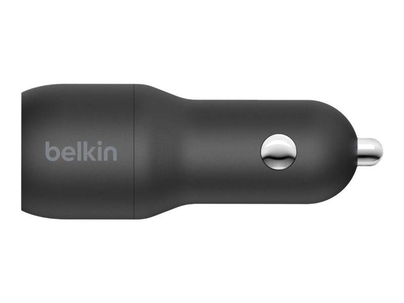 Belkin BOOST CHARGE Dual Charger - Auto-Netzteil - 24 Watt - 4.8 A - 2 Ausgabeanschlussstellen (USB)