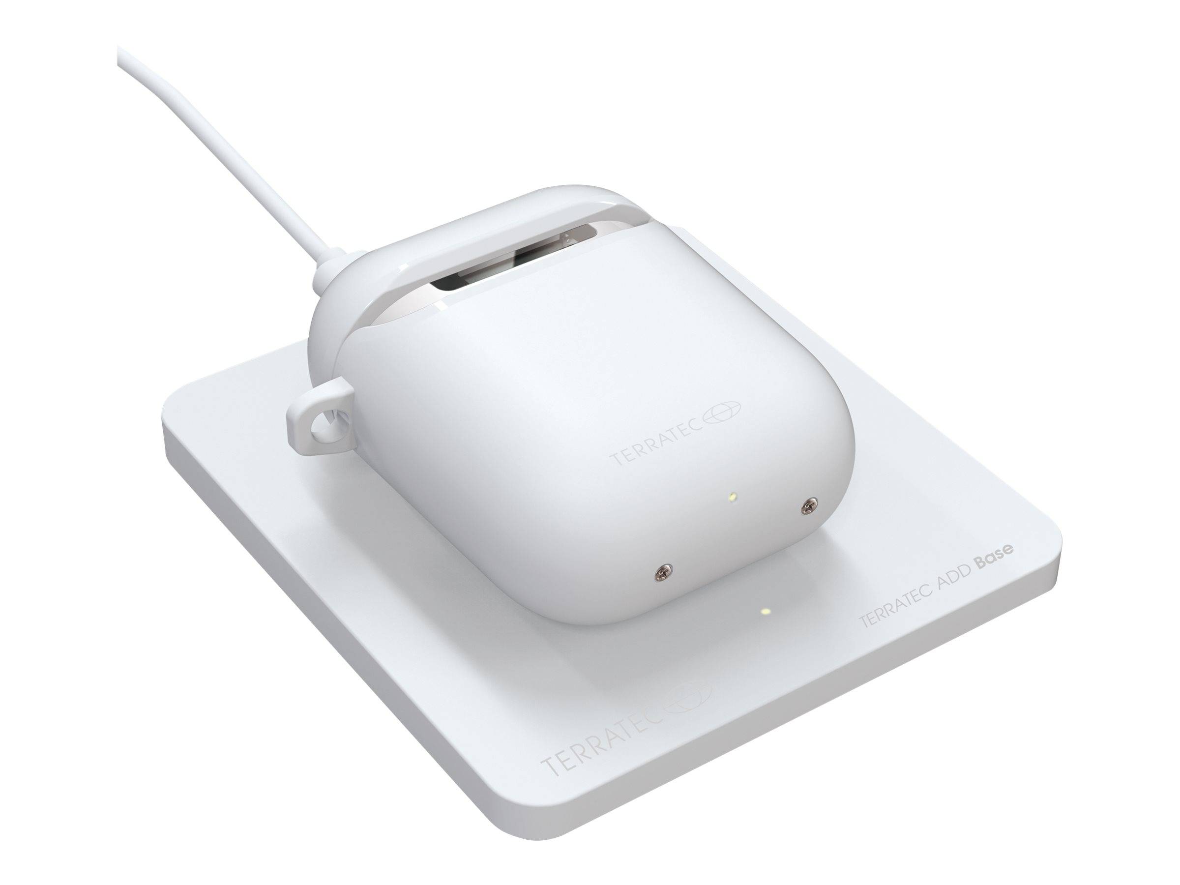 TERRATEC ADD Base - Induktive Ladematte - 5 Watt - 1.5 A - für Apple AirPods (1. Generation, 2. Generation)