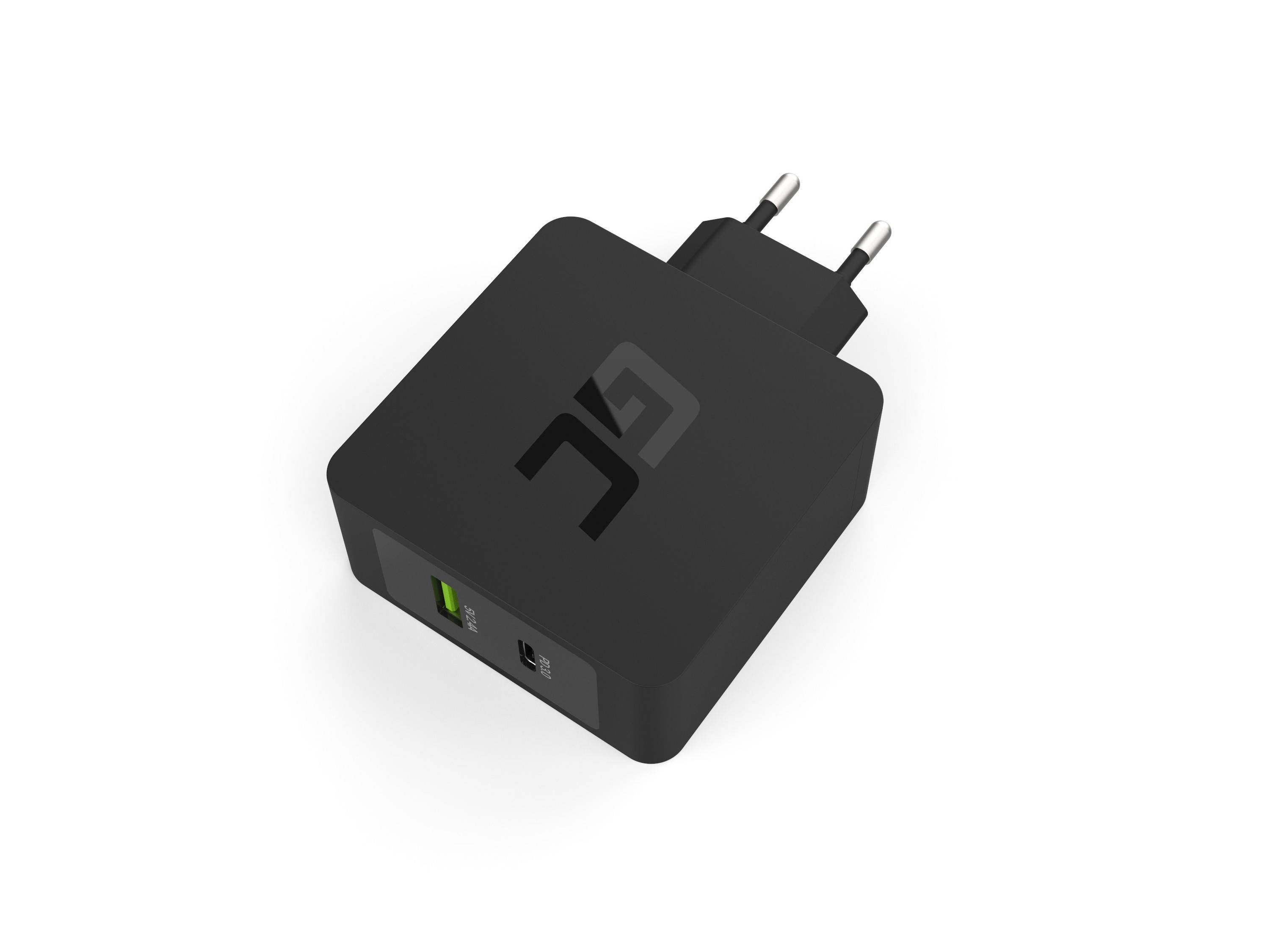 Green Cell Charger USB-C 45W PD with cable USB-C and extra USB port for Asus ZenBook, HP Spectre, HP Envy x2 and others