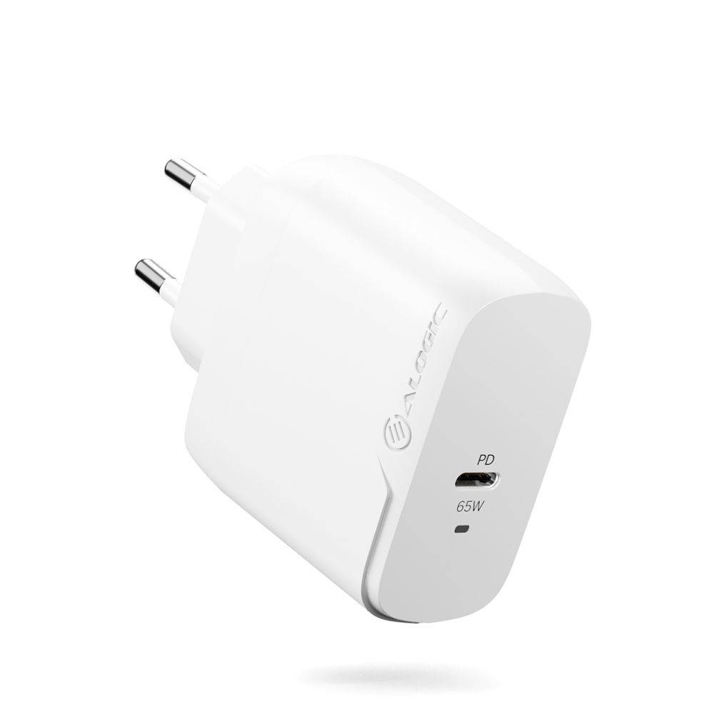 Ladegerät 65W USB-C EU-Stecker weiß