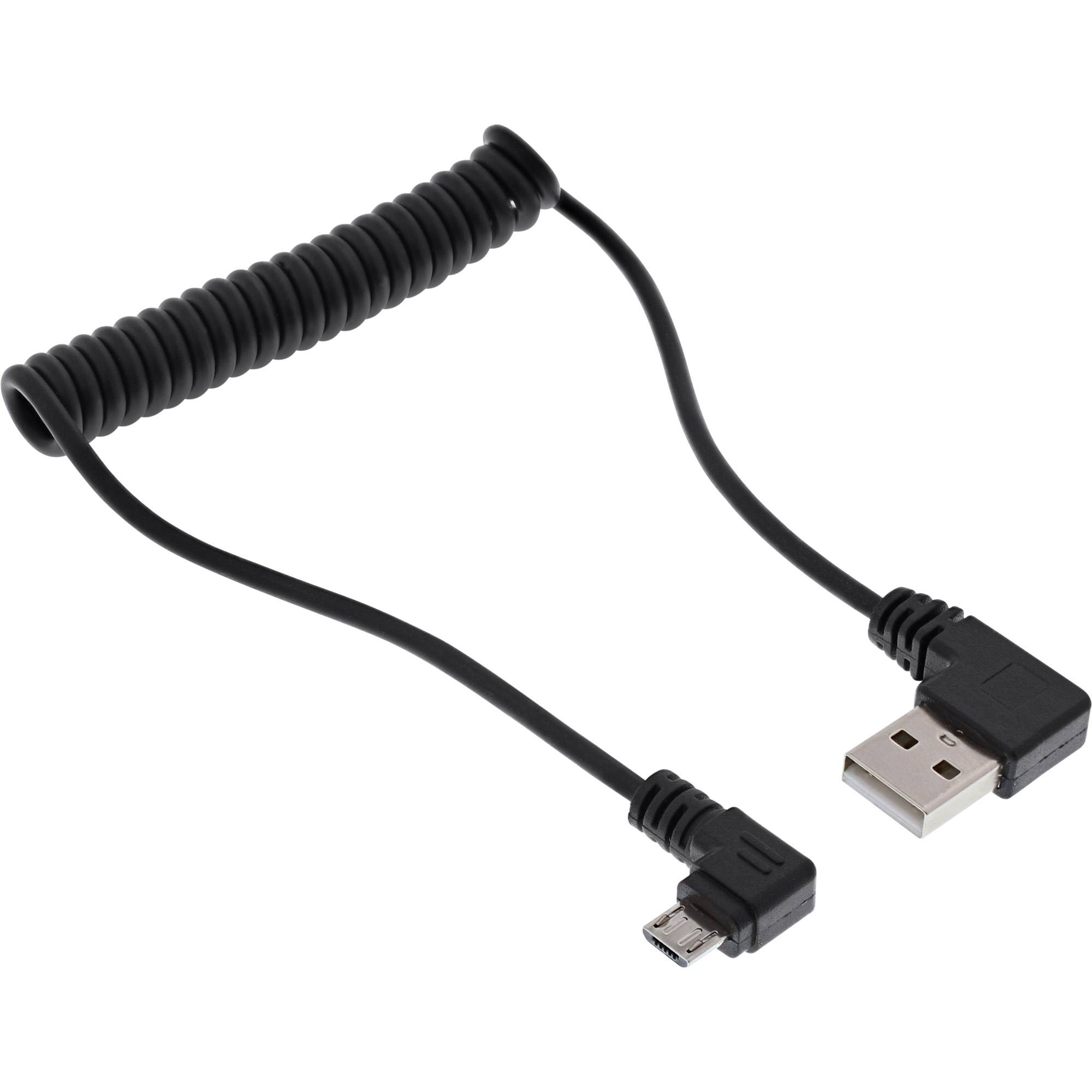INLINE - USB DUAL+ KFZ-Ladeset - Stromadapter 1m Kabel - 12/24VDC zu 5V DC/2.1A