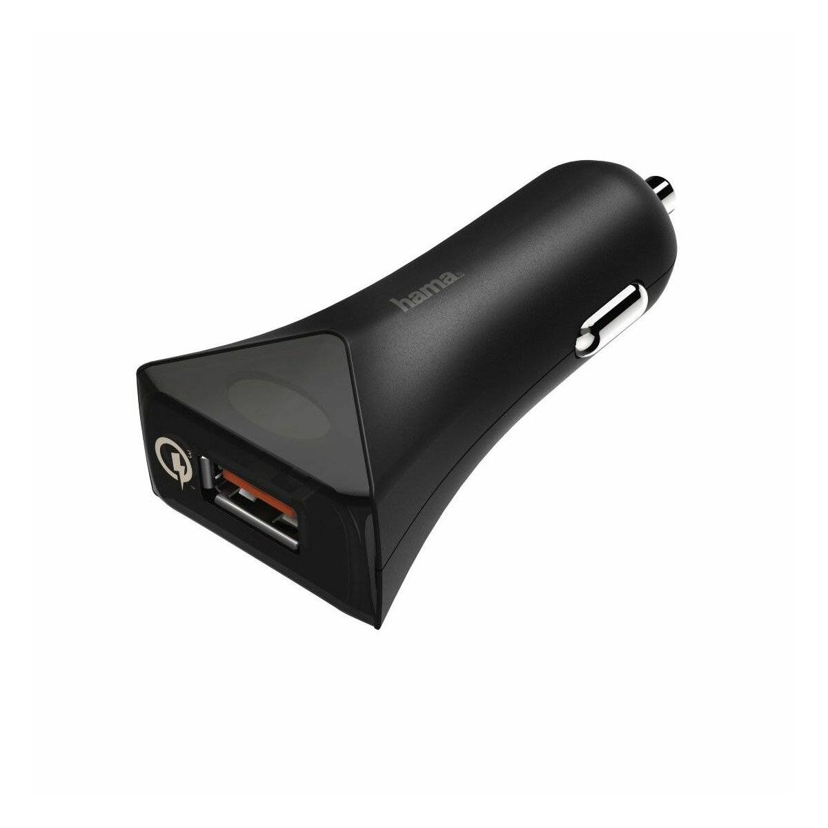 Hama Kfz-Ladegerät Quick Charge 3,Schwarz, 00178239