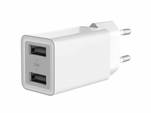 Conceptronic ALTHEA - Netzteil - 12 Watt - 2 Ausgabeanschlussstellen (USB)