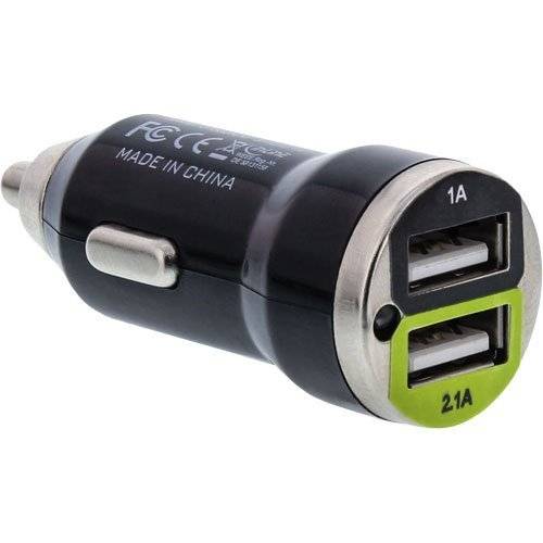 INLINE - USB KFZ Ladegerät Stromadapter - 12/24VDC zu 5V DC/2.1A - Mini