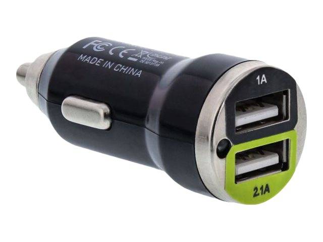 INLINE - USB KFZ Ladegerät Stromadapter - 12/24VDC zu 5V DC/2.1A - Mini