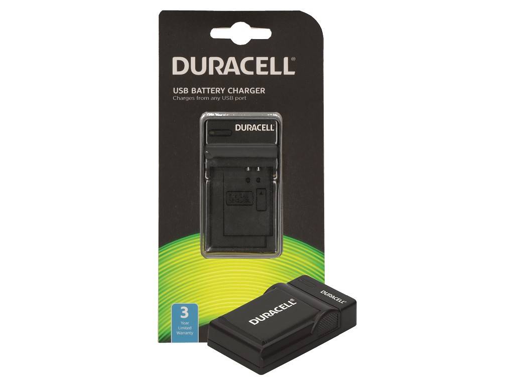 Duracell DRN5926, USB, Nikon EN-EL19, Schwarz, Indoor Batterieladegerät, 5 V, 5 V