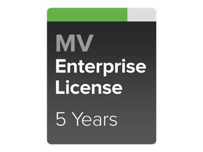 MV Enterprise License-Etikett mit einer 5-Jahres-Lizenz.
