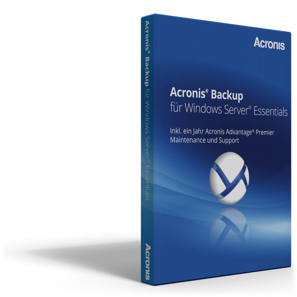 Acronis Backup Standard Windows Server Essentials - Erneuerung der Abonnement-Lizenz (3 Jahre)