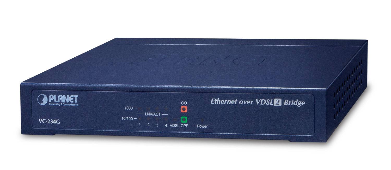 PLANET VC-234G - Netzwerkextender - 1GbE, Ethernet over VDSL2