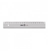 Möbius+Ruppert 1020 - 0000, Schreibtisch-Lineal, Polystyrene, Transparent, cm, Deutschland, 20 cm