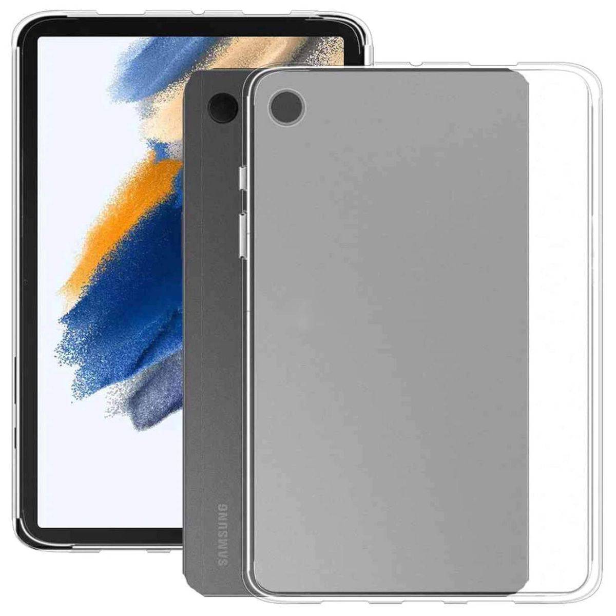 Für Samsung Galaxy Tab A8 10.5 2021 X205 X200 Transparent Tablet Tasche Hülle Case TPU Silikon dünn
