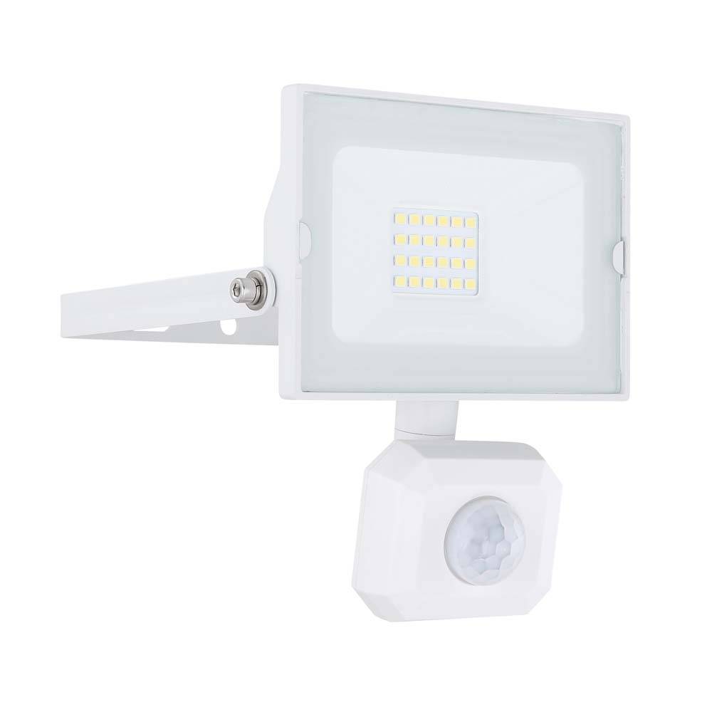 LED Außen Garten Spot Strahler Lampe Leuchte Sensor 1-3m ALU weiß Beleuchtung