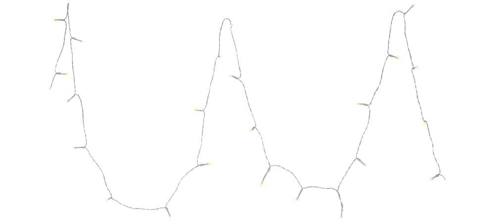 50x LED Solar Lichter Kette Garten Außen Leuchte Terrassen Party Dekoration