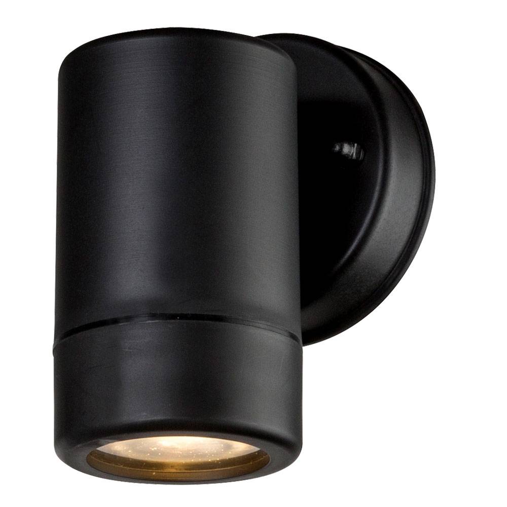 Design Außen Bereich Wand Leuchte Down Strahler schwarz Terrassen IP44 Lampe