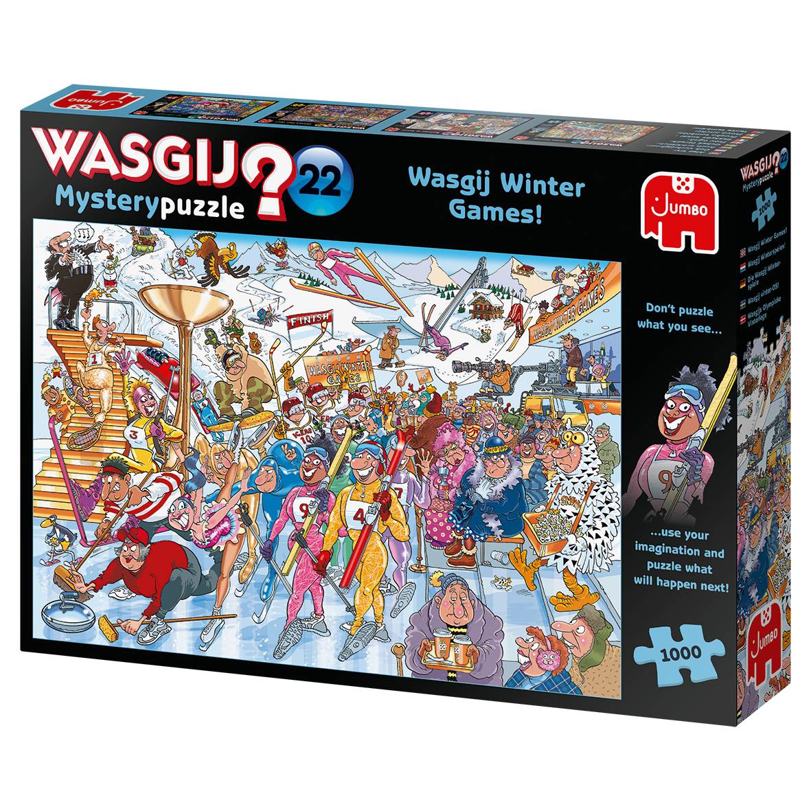Wasgij Mystery 22 Die Wasgij Winterspiele 1000 Teile Puzzle
