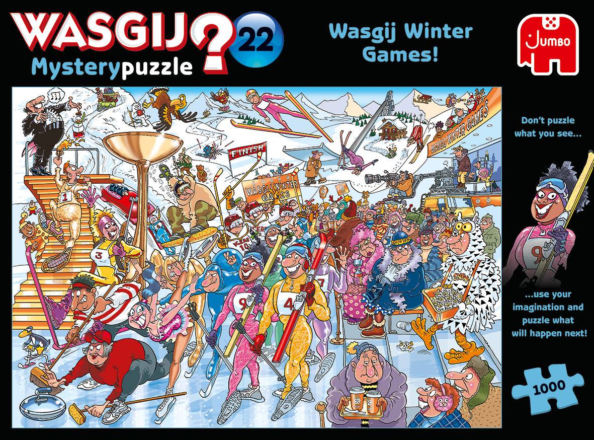 Wasgij Mystery 22 Die Wasgij Winterspiele 1000 Teile Puzzle