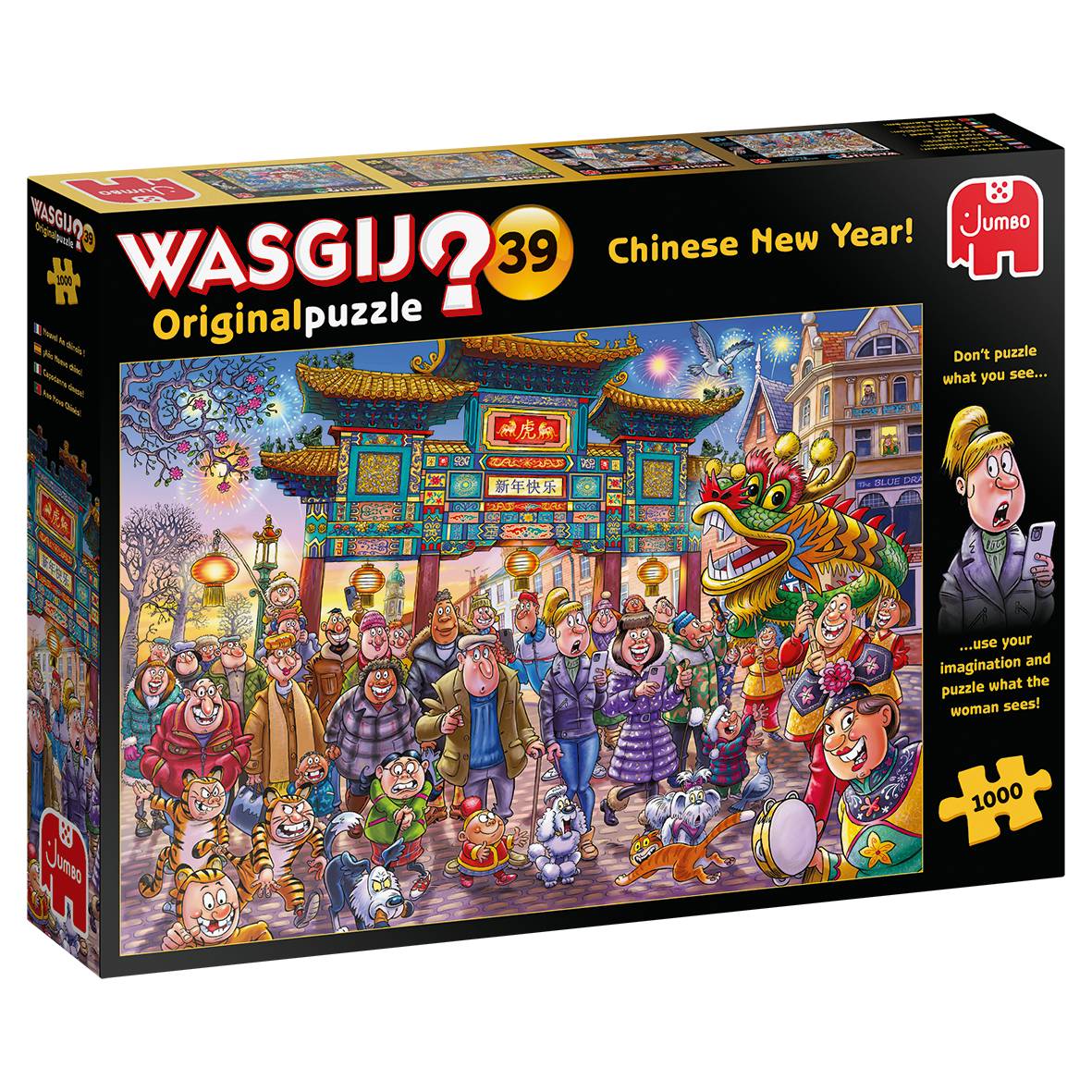Wasgij Original 39 Chinesisches Neujahr 1000 Teile Puzzle