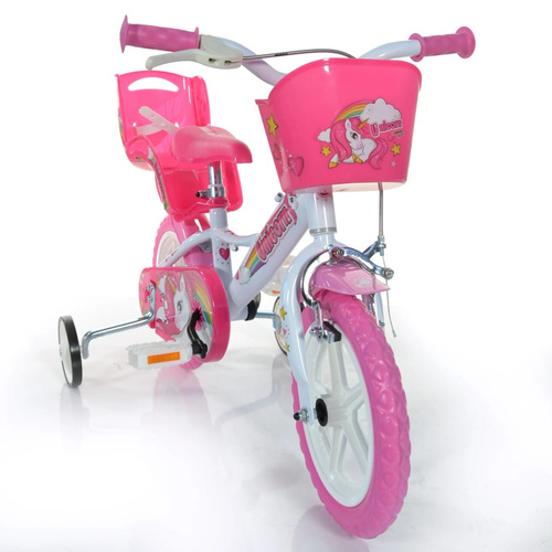 Dino Bikes Kinderfahrrad Unicorn Rosa 12"