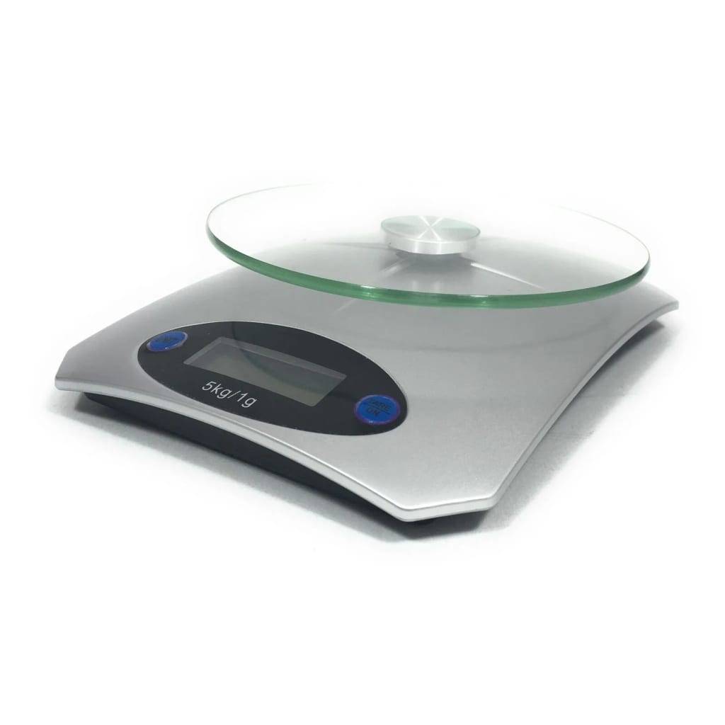 HI Digitale Küchenwaage Silbern
