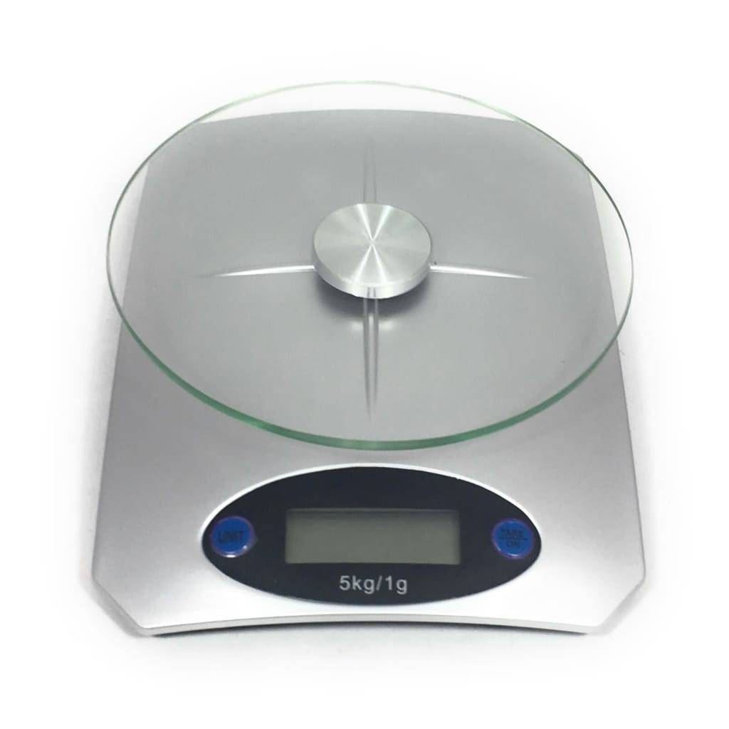 HI Digitale Küchenwaage Silbern