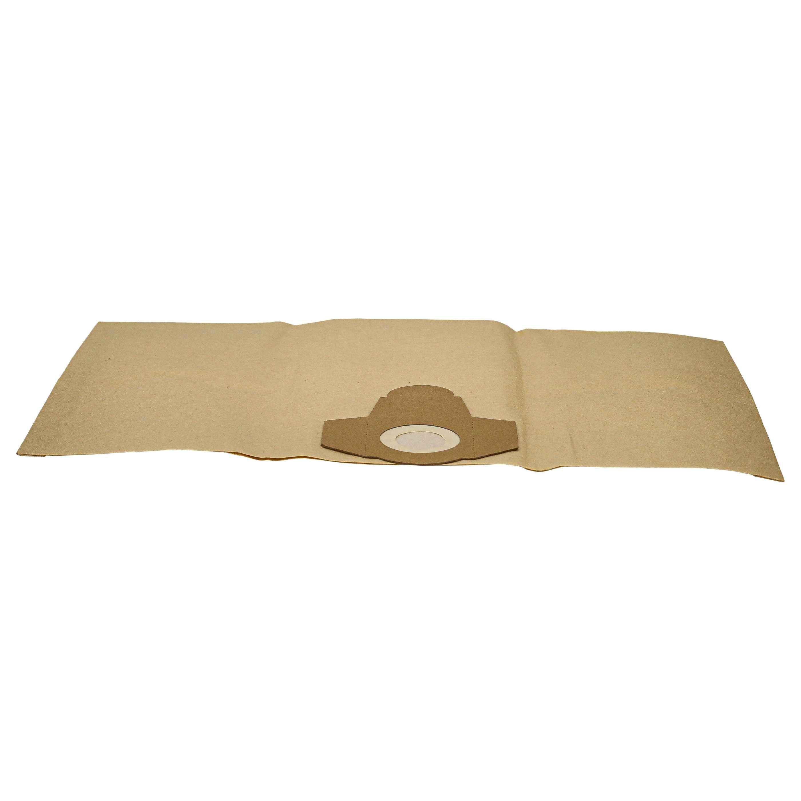 vhbw 50x Staubbeutel kompatibel mit Parkside PNTS 30 / 6 S, PNTS 1400 / 1500 Staubsauger - 39cm x 26cm braun